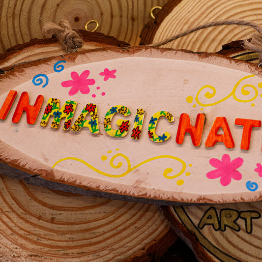 Make & Personalize Your Own Wooden Nameboard