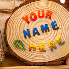 Make & Personalize Your Own Wooden Nameboard