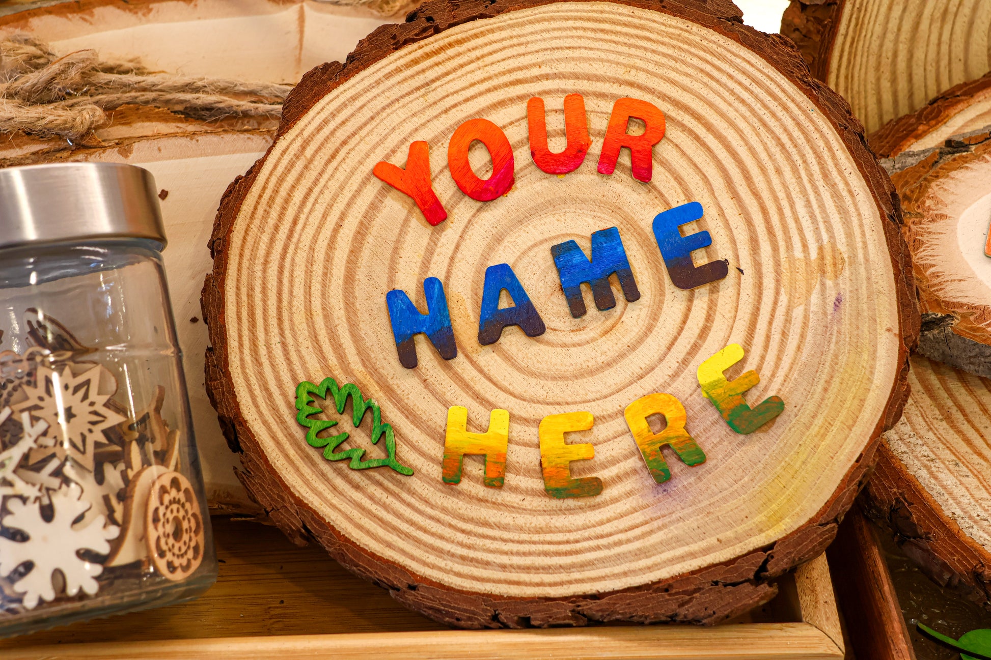 Make & Personalize Your Own Wooden Nameboard