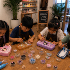 Deco Den Craft: Personalize Your Own Kawaii Trinket Box/Pencil Box/Cardholder