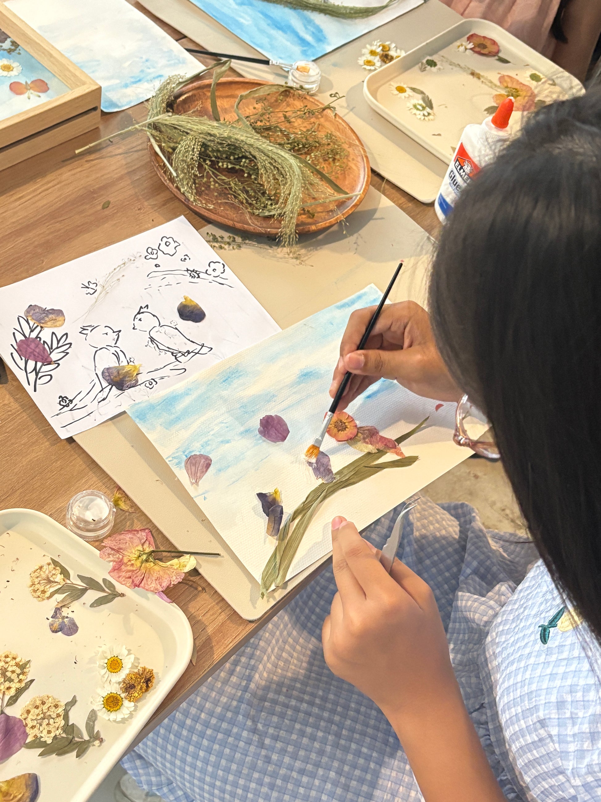 Little Botanists: A Pressed Flower Art Experience