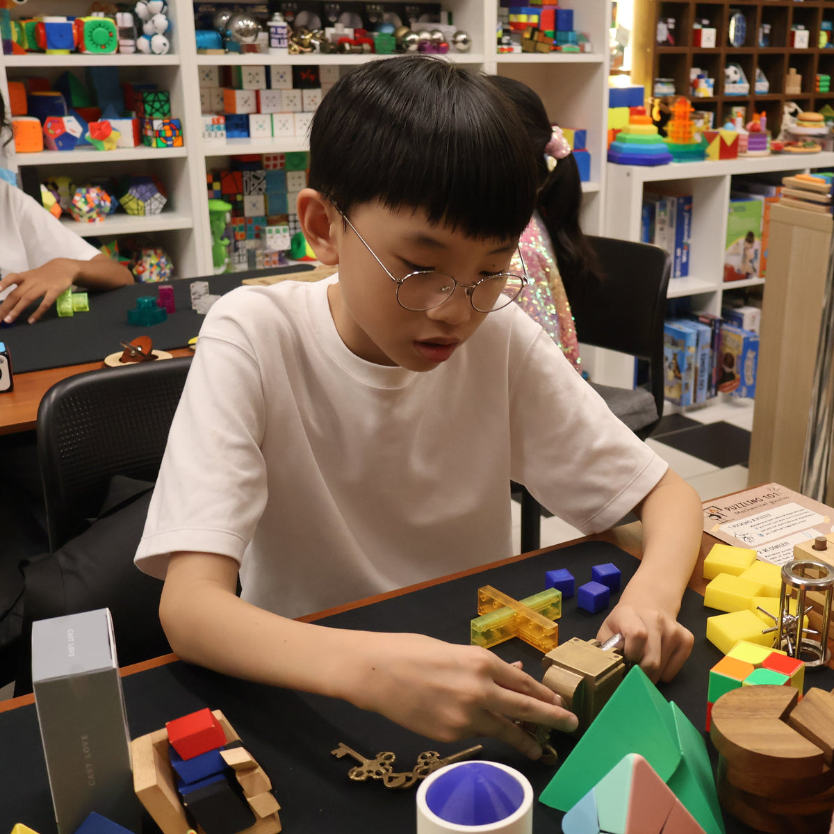 Guided Puzzle Exploration & Logic Challenge Workshop for Kids
