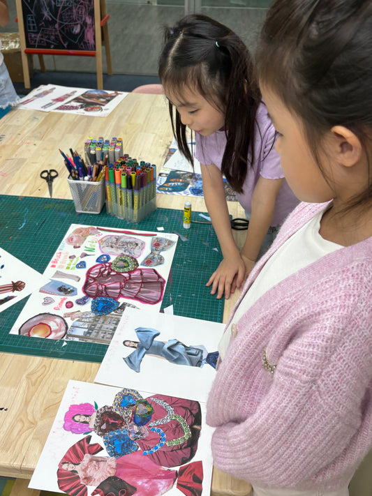 Be a Little Fashion Creator - Collage & Draping Fun