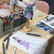 Be a Little Fashion Creator - Collage & Draping Fun