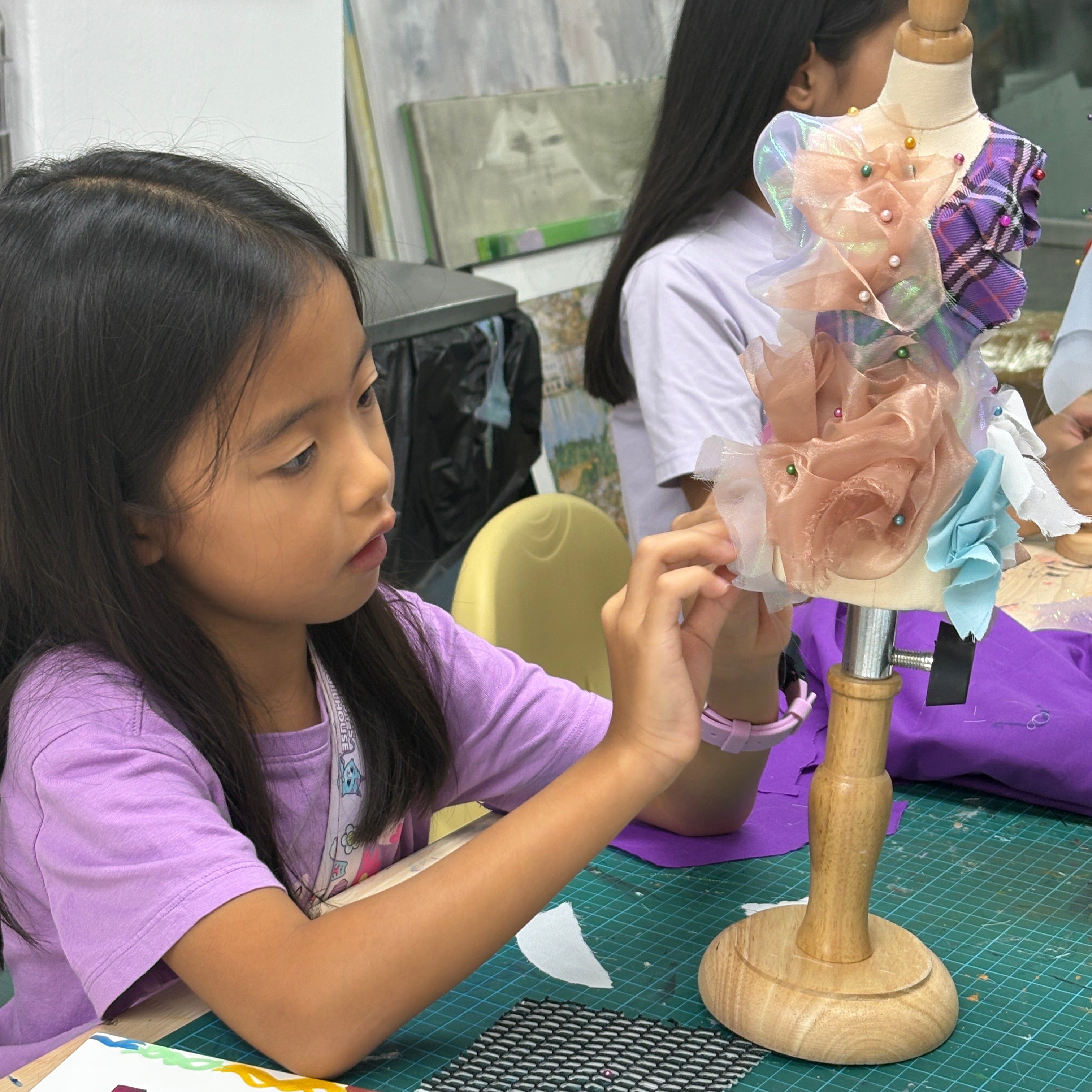 Be a Little Fashion Creator - Collage & Draping Fun