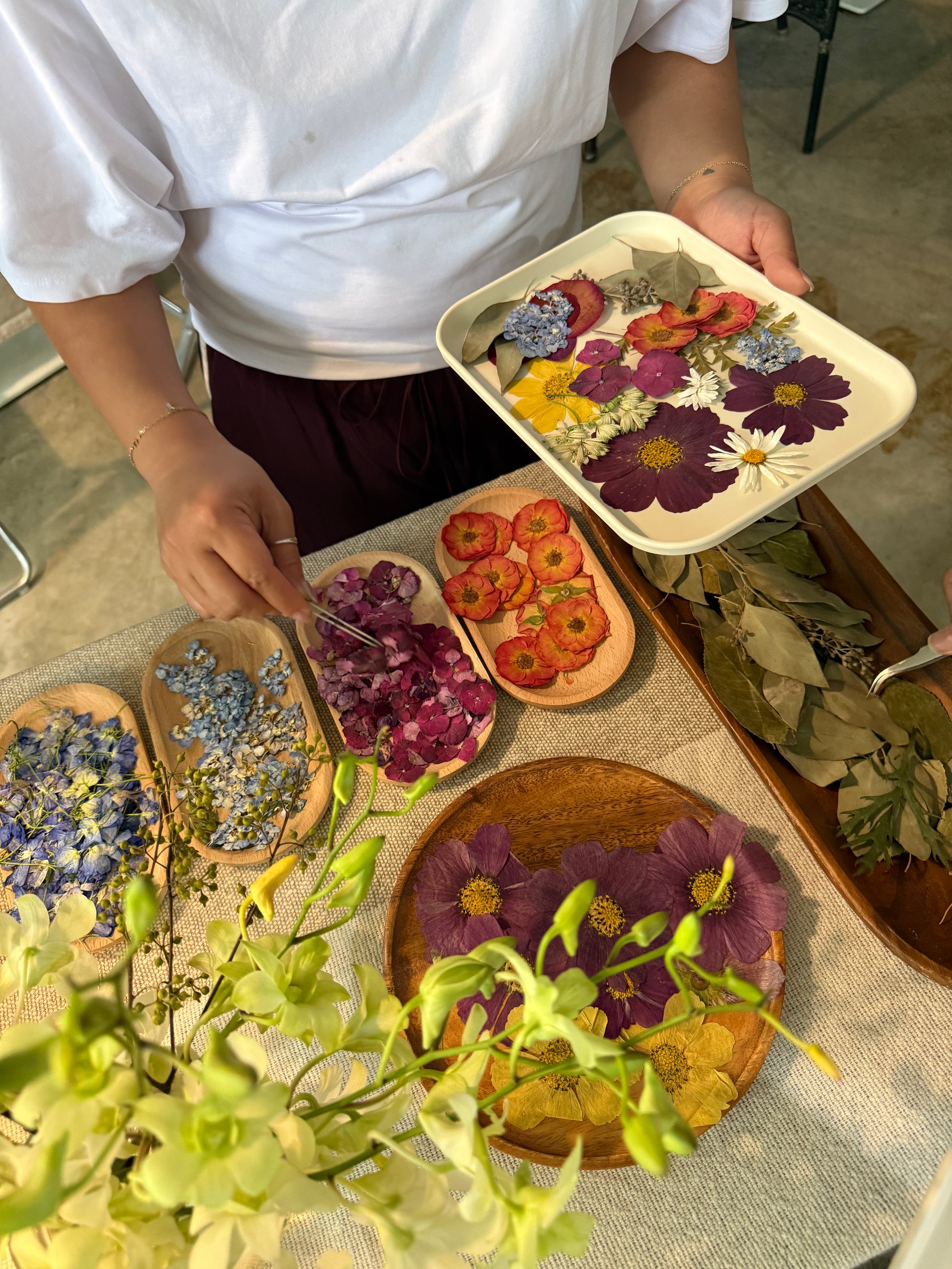 Little Botanists: A Pressed Flower Art Experience