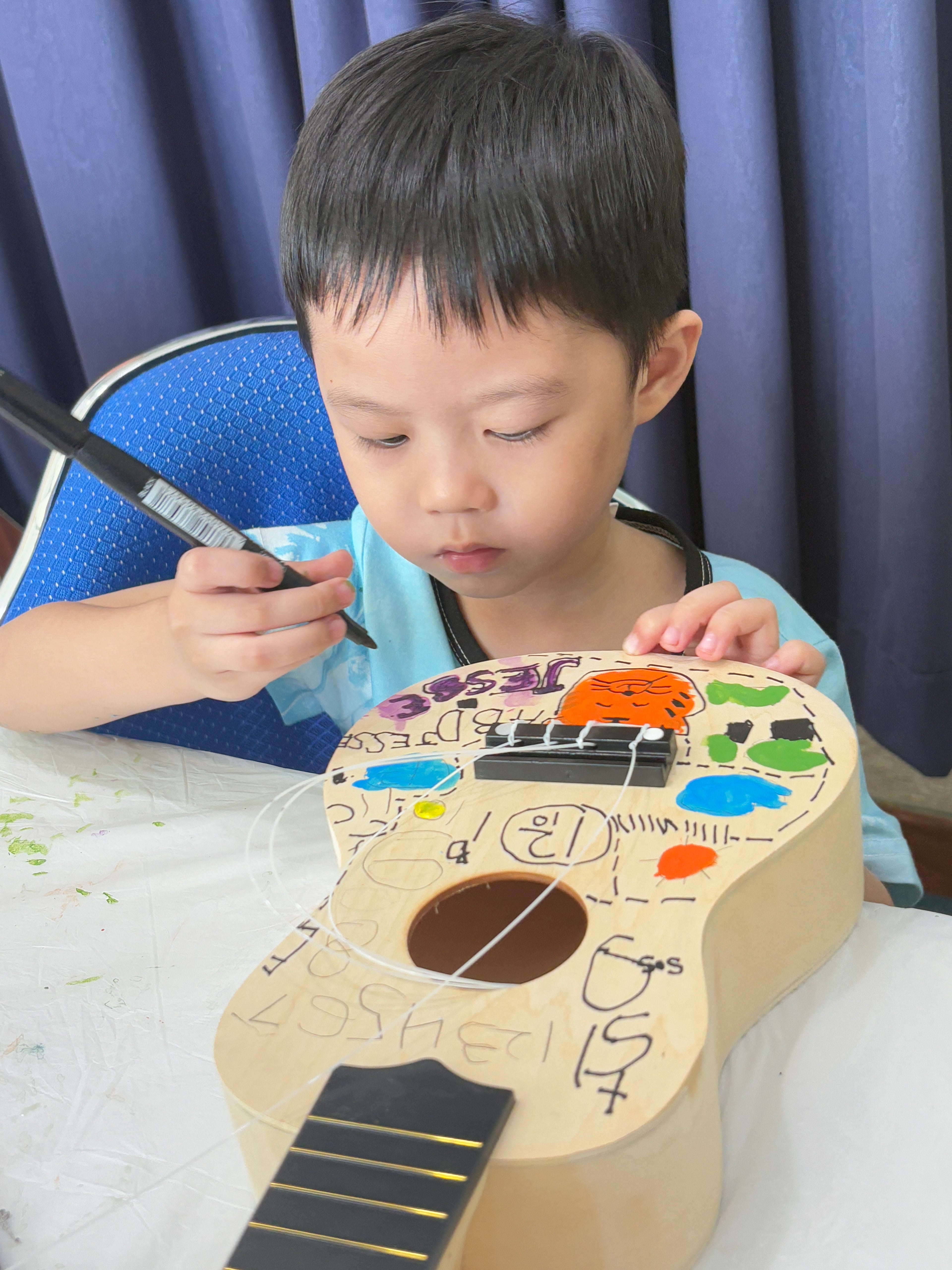 Design, Paint & Learn to Play Your Own Ukulele
