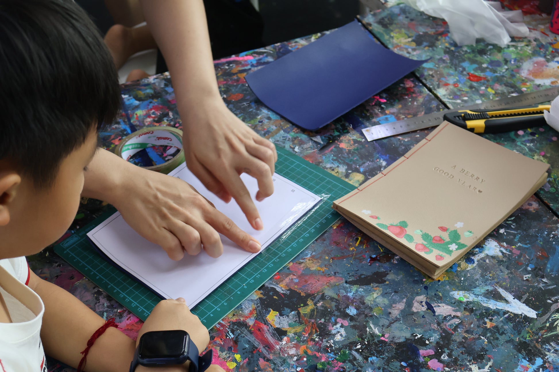 Japanese Book Binding Workshop – DIY Personalized Notebook
