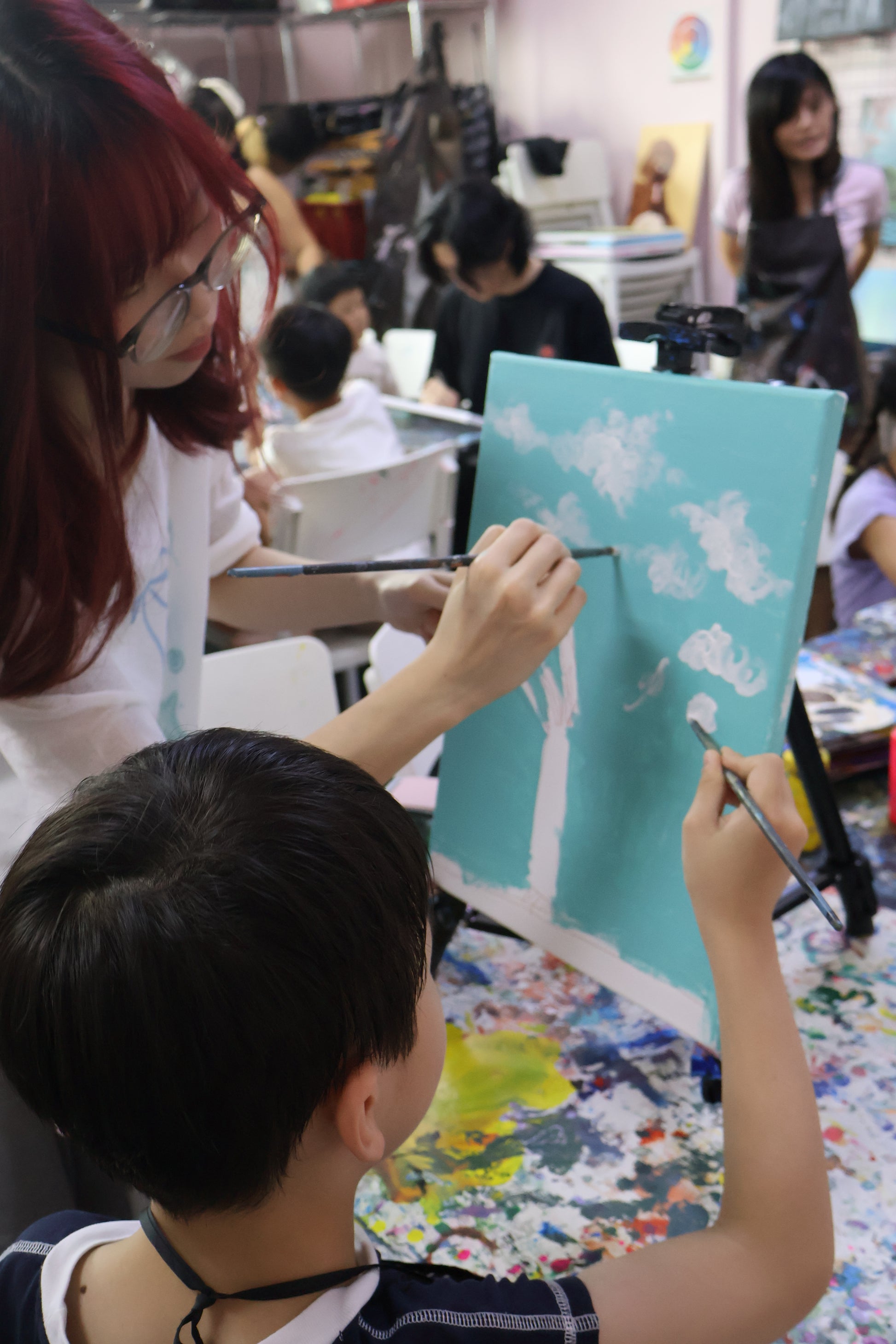 Guided Art Jamming & DIY Keychain Workshop