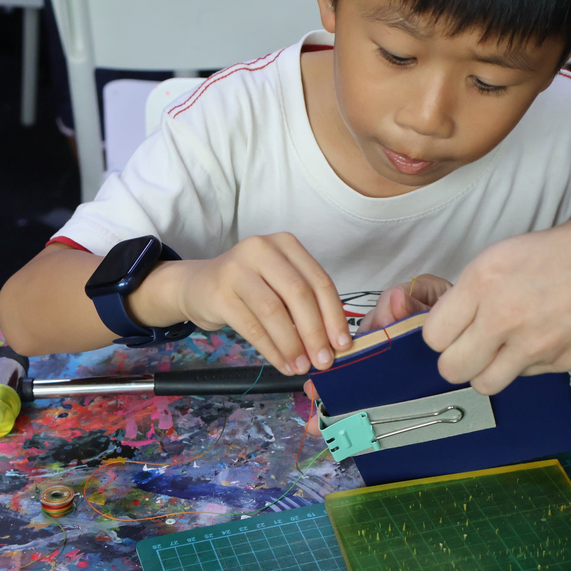 Japanese Book Binding Workshop – DIY Personalized Notebook