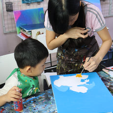 Guided Art Jamming & DIY Keychain Workshop