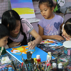 Guided Art Jamming & DIY Keychain Workshop