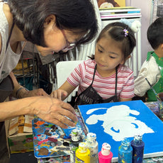 Guided Art Jamming & DIY Keychain Workshop