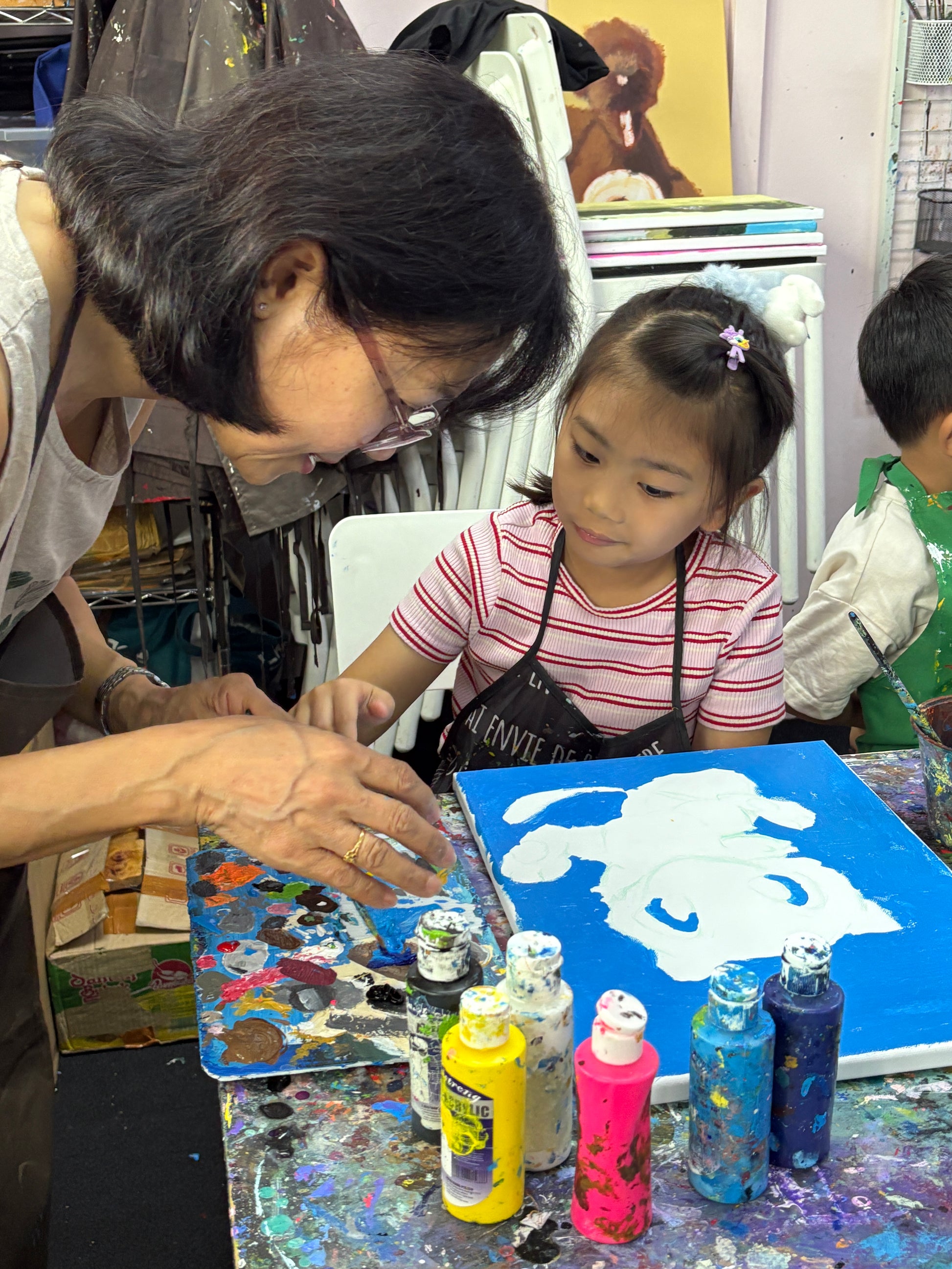 Guided Art Jamming & DIY Keychain Workshop