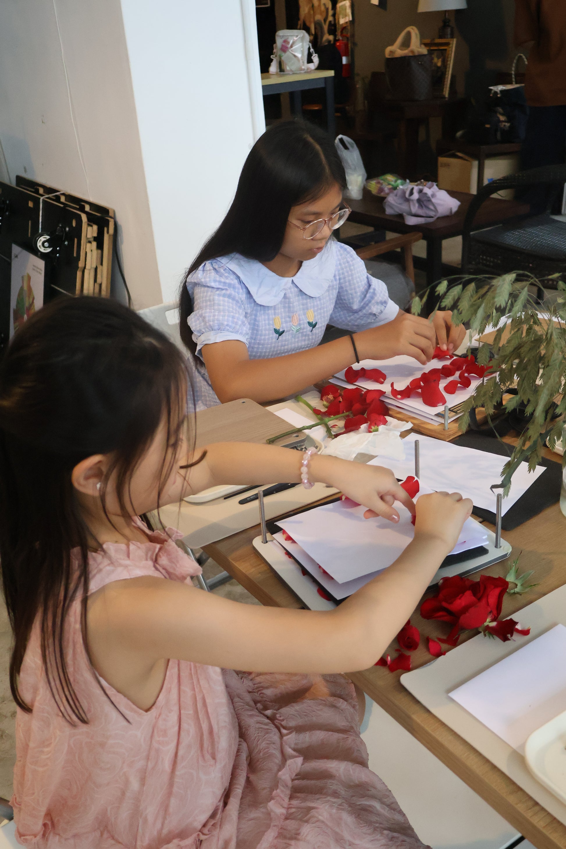 Little Botanists: A Pressed Flower Art Experience