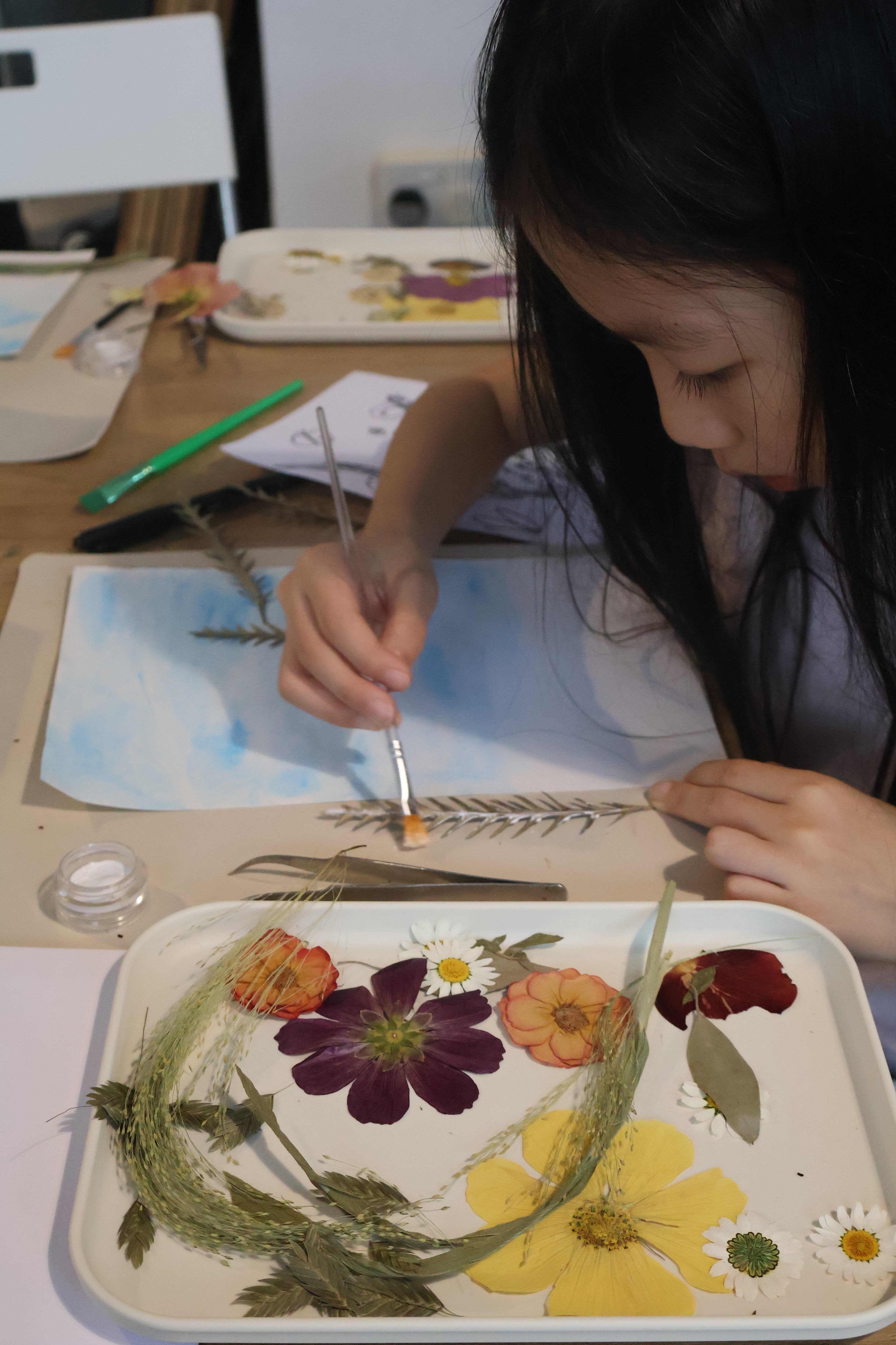 Little Botanists: A Pressed Flower Art Experience
