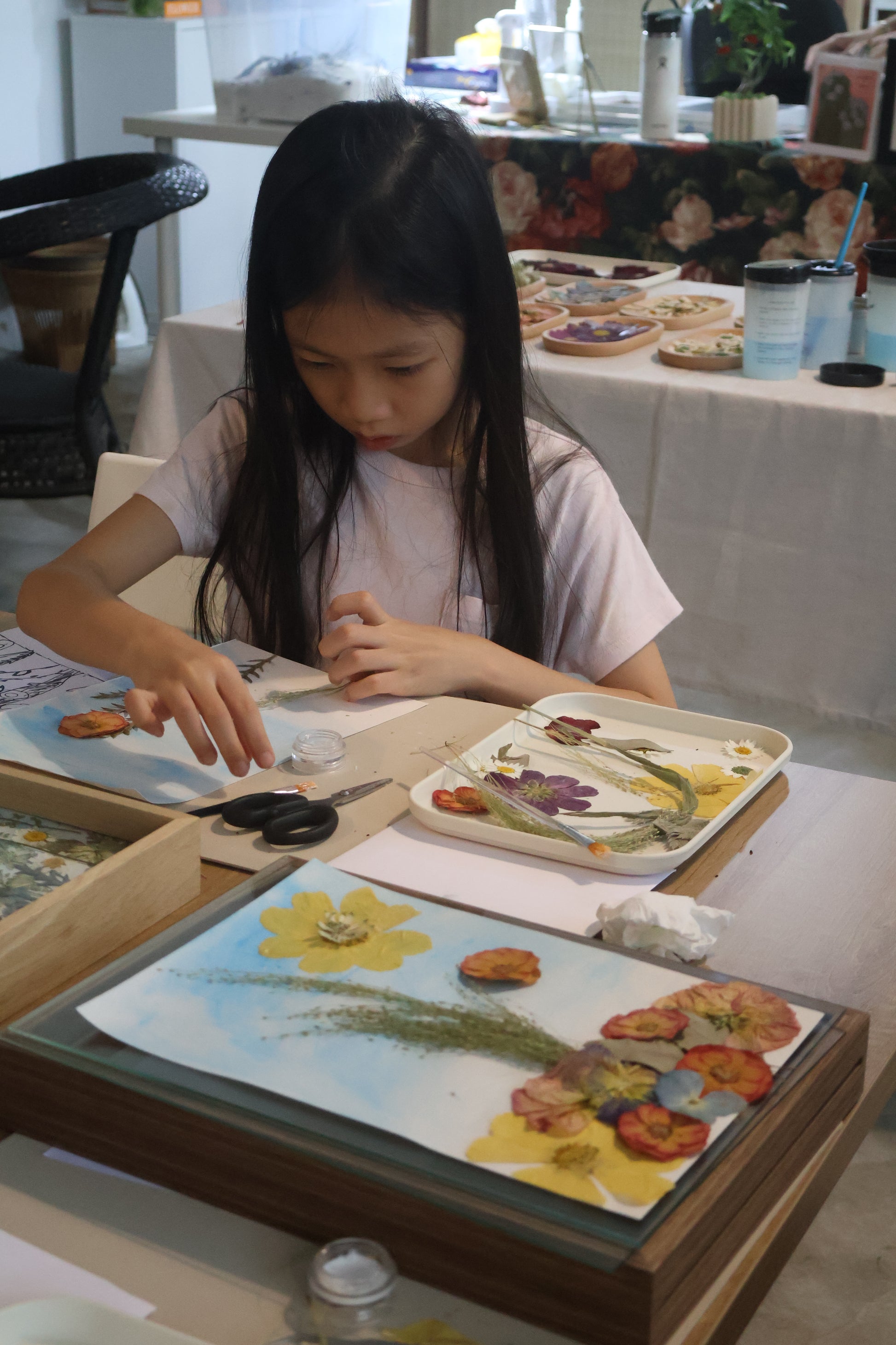Little Botanists: A Pressed Flower Art Experience