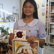 Little Botanists: A Pressed Flower Art Experience