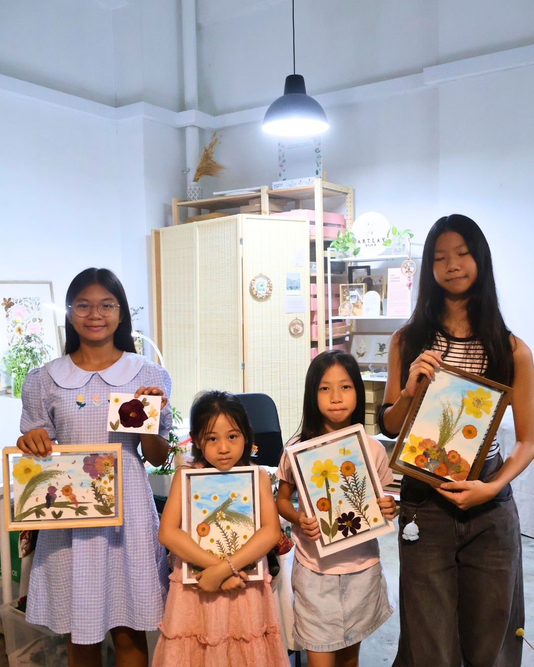 Little Botanists: A Pressed Flower Art Experience