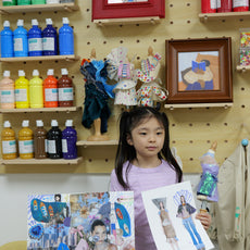 Be a Little Fashion Creator - Collage & Draping Fun