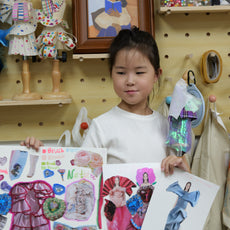 Be a Little Fashion Creator - Collage & Draping Fun