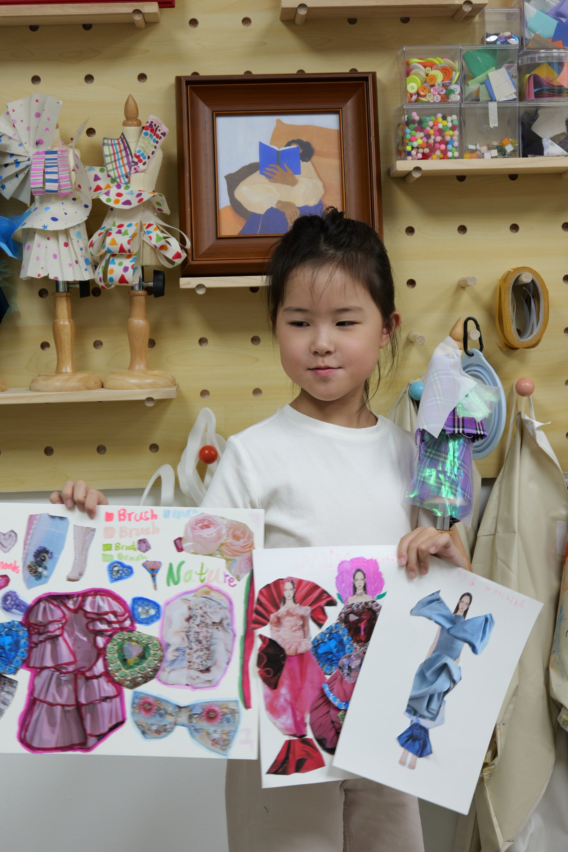 Be a Little Fashion Creator - Collage & Draping Fun