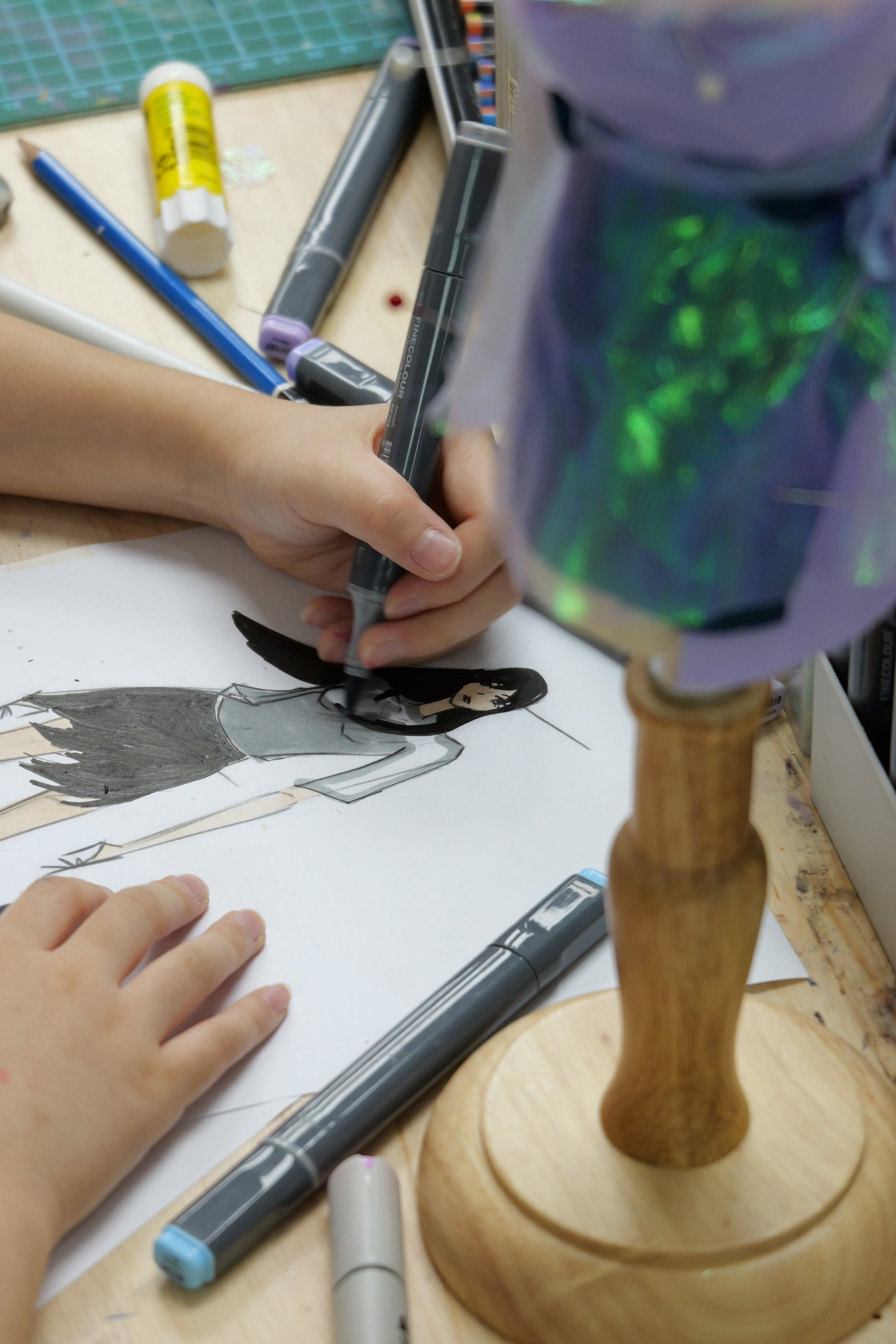 Be a Little Fashion Creator - Collage & Draping Fun