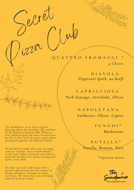 Make-Your-Own Pizza Adventure