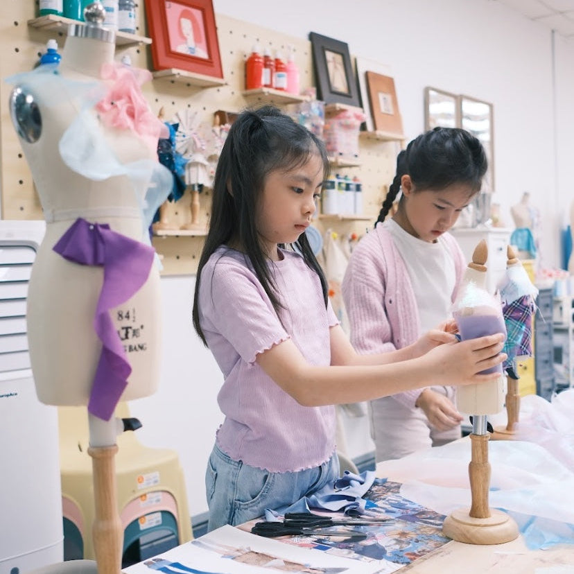 Be a Little Fashion Creator - Collage & Draping Fun