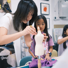 Be a Little Fashion Creator - Collage & Draping Fun