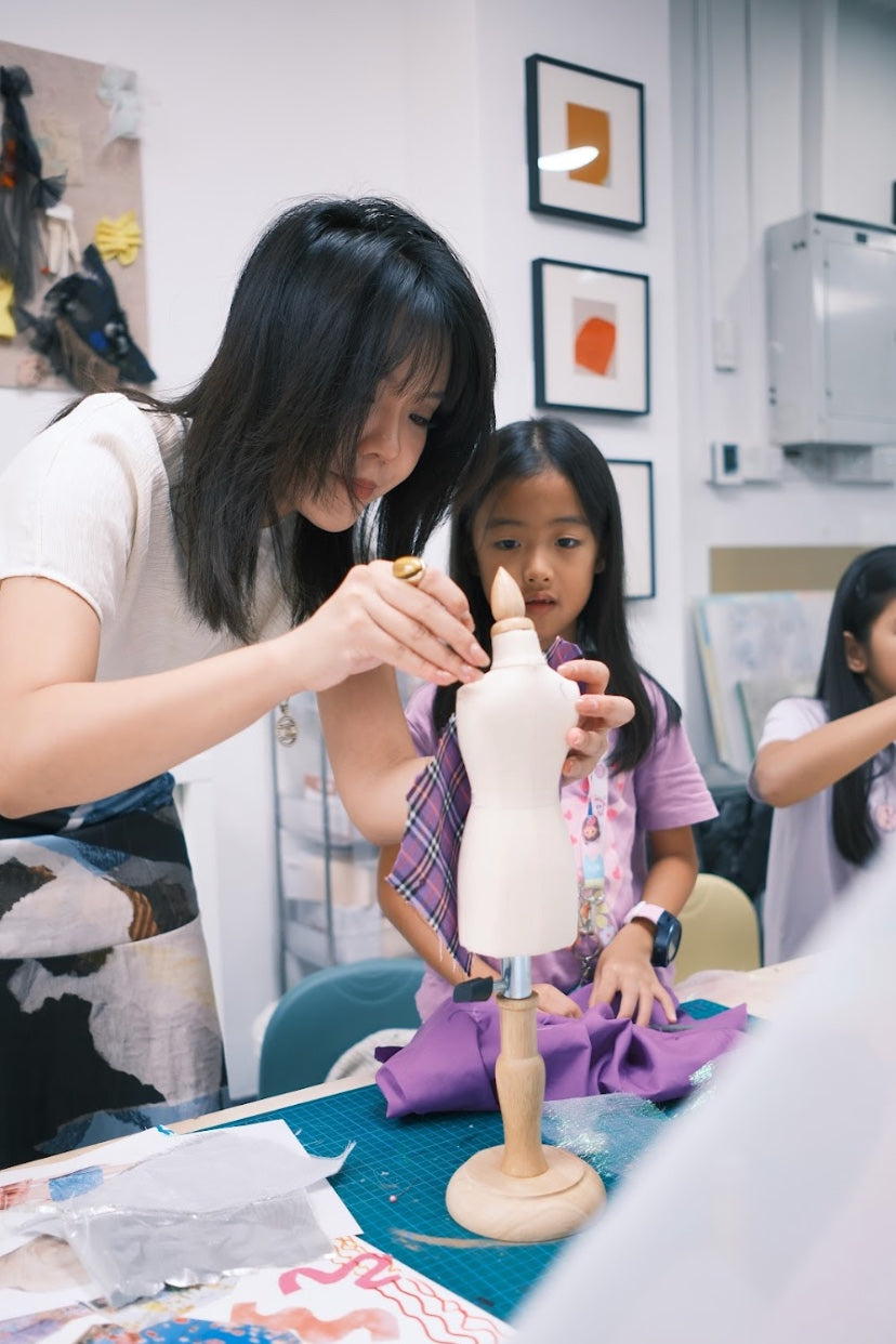 Be a Little Fashion Creator - Collage & Draping Fun