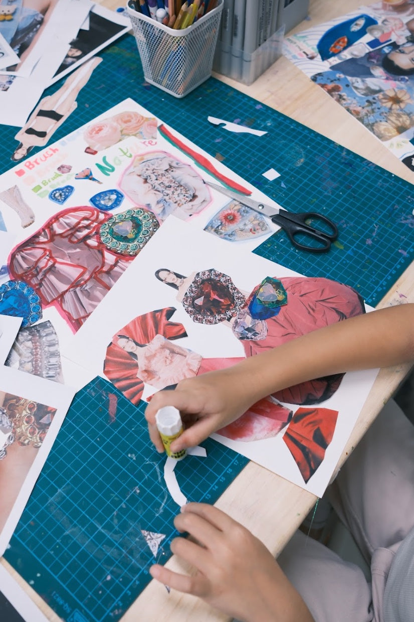 Be a Little Fashion Creator - Collage & Draping Fun