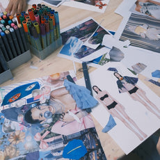 Be a Little Fashion Creator - Collage & Draping Fun