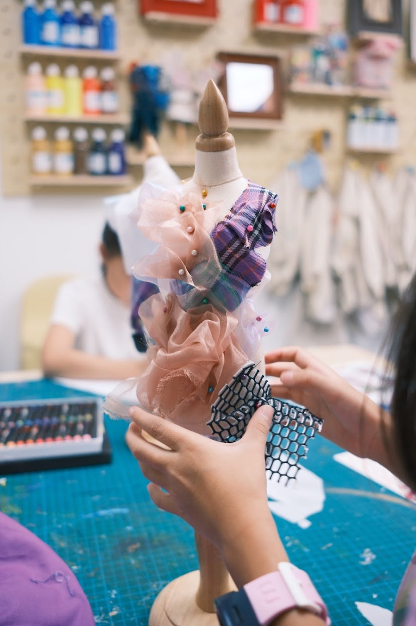 Be a Little Fashion Creator - Collage & Draping Fun