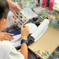 Japanese Book Binding Workshop – DIY Personalized Notebook