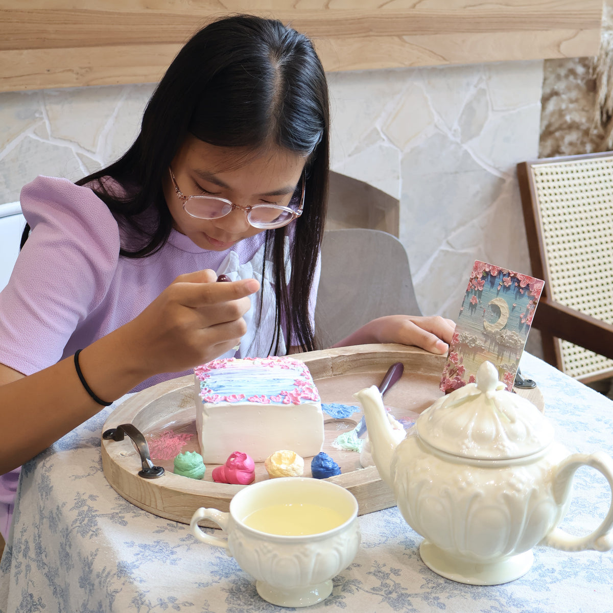 cake canvas art
