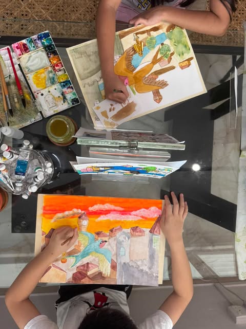 Flying Without Limits: Personalised Art Workshop (2 sessions)