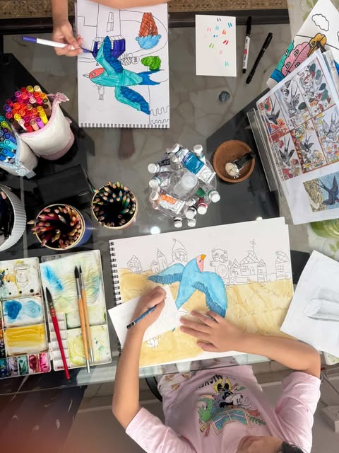 Flying Without Limits: Personalised Art Workshop (2 sessions)