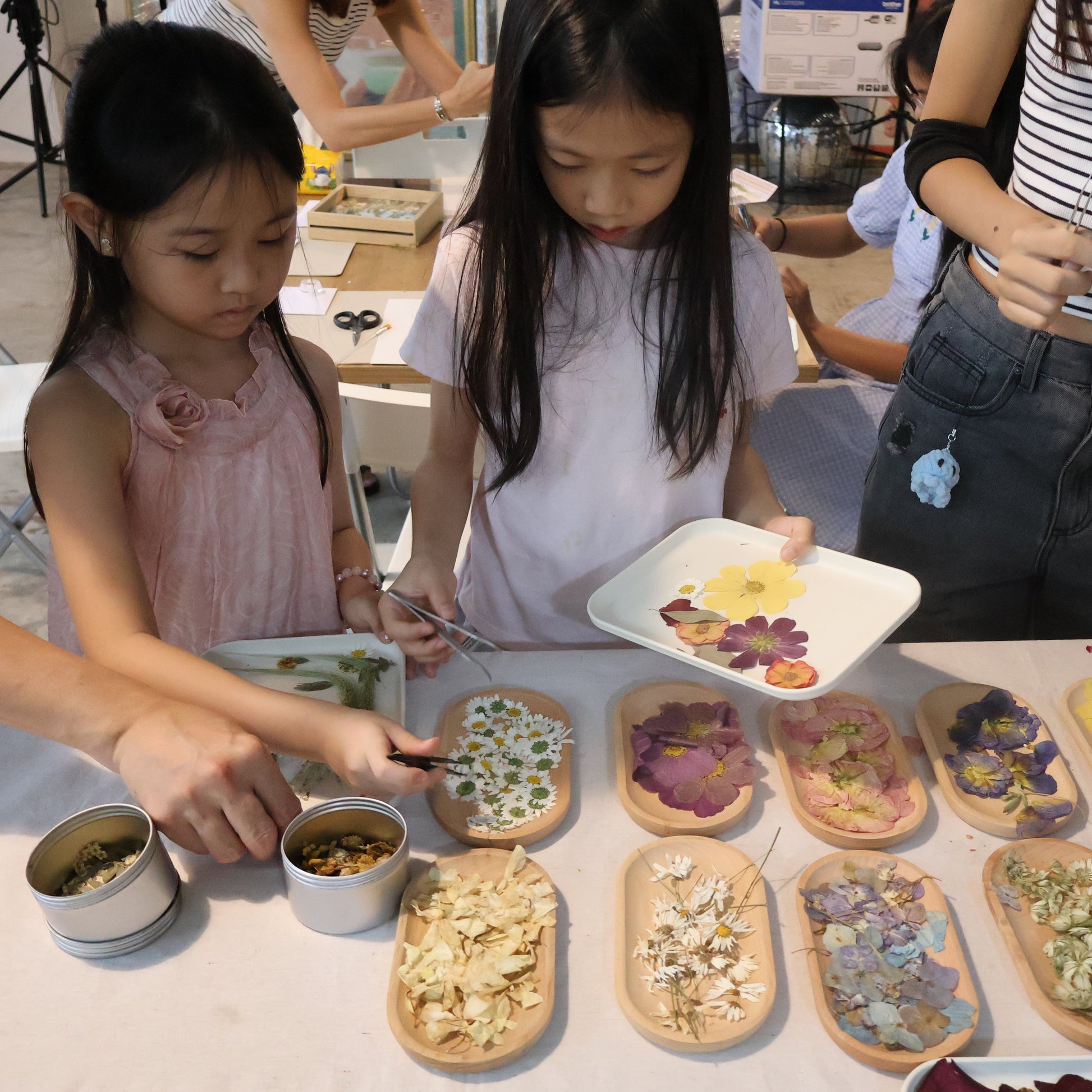 flower art kids