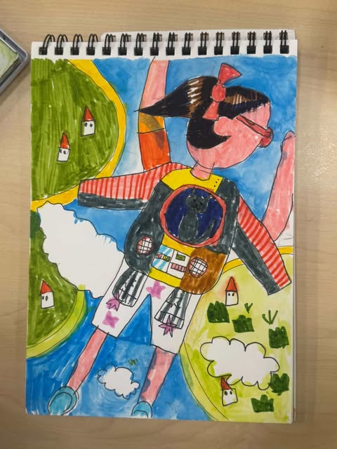 Personalised Art Workshop: Flying Without Limits (2 lessons)