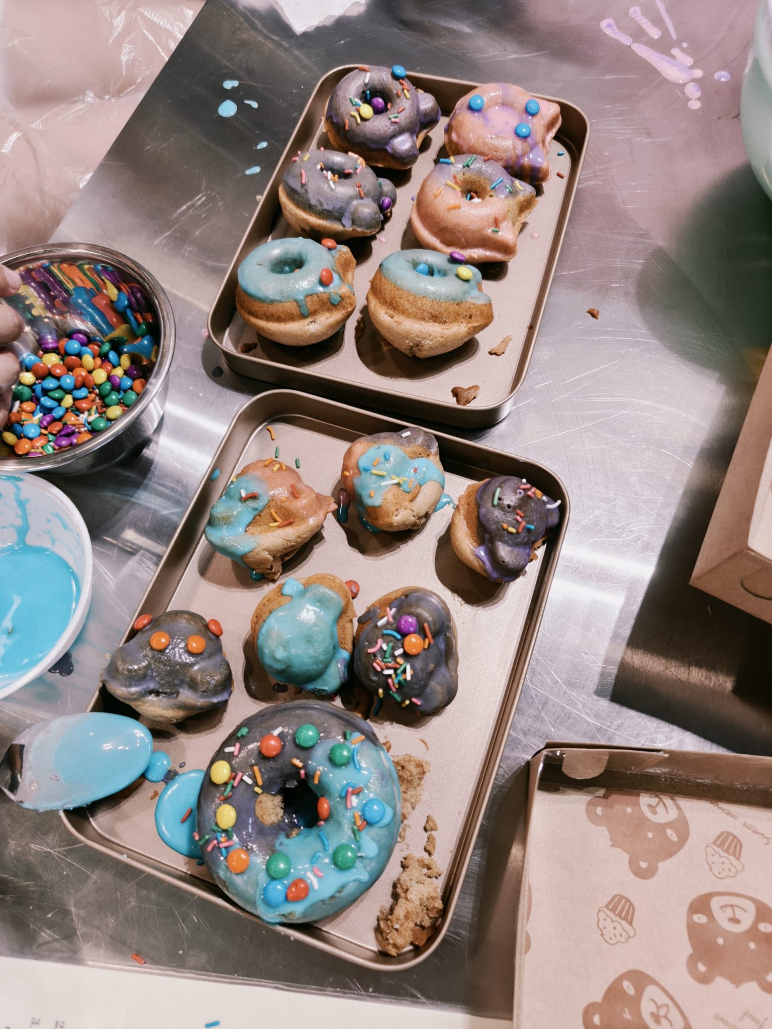 DIY Bake & Decorate Your Own Rainbow Donut