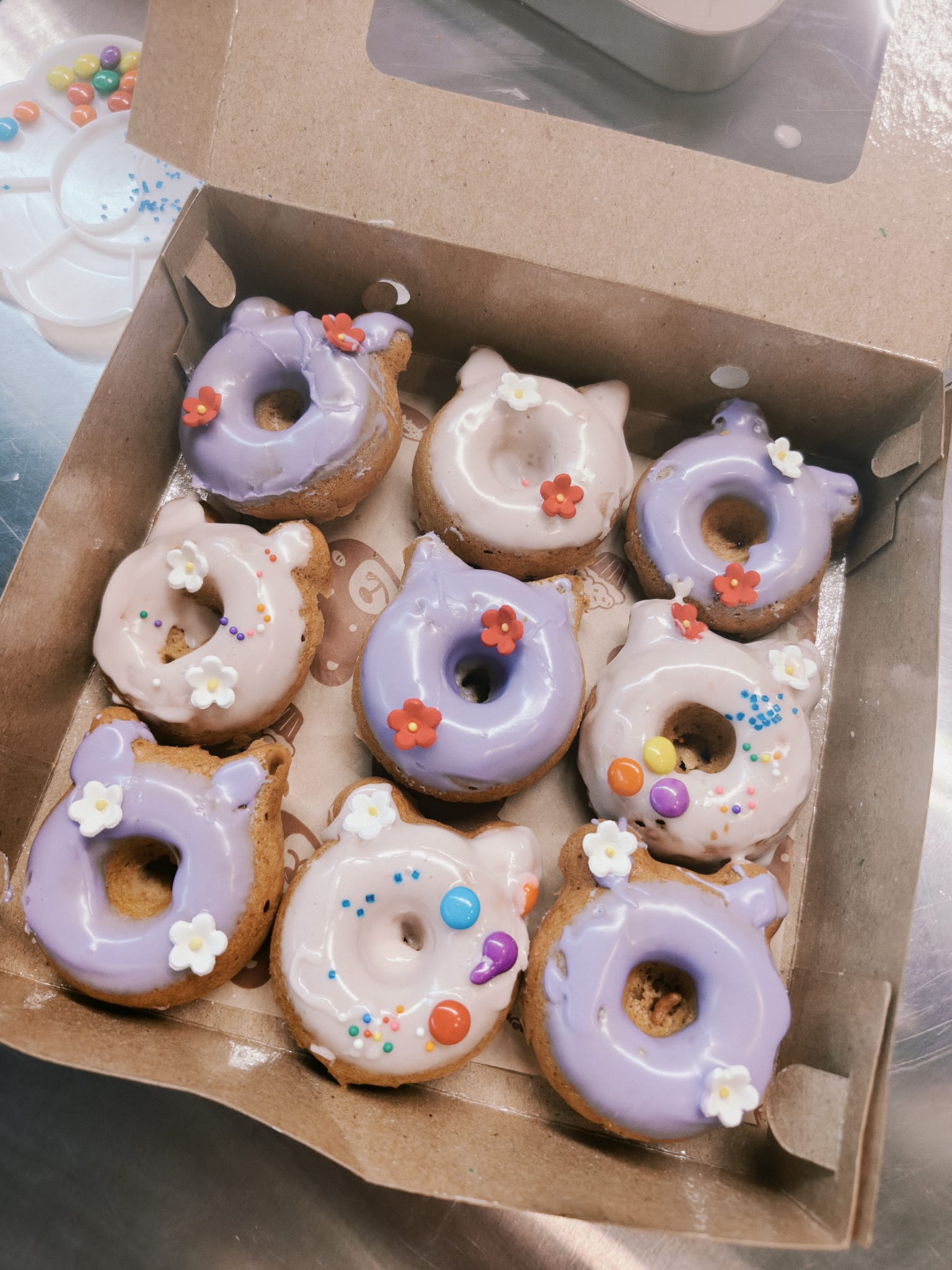 DIY Bake & Decorate Your Own Rainbow Donut