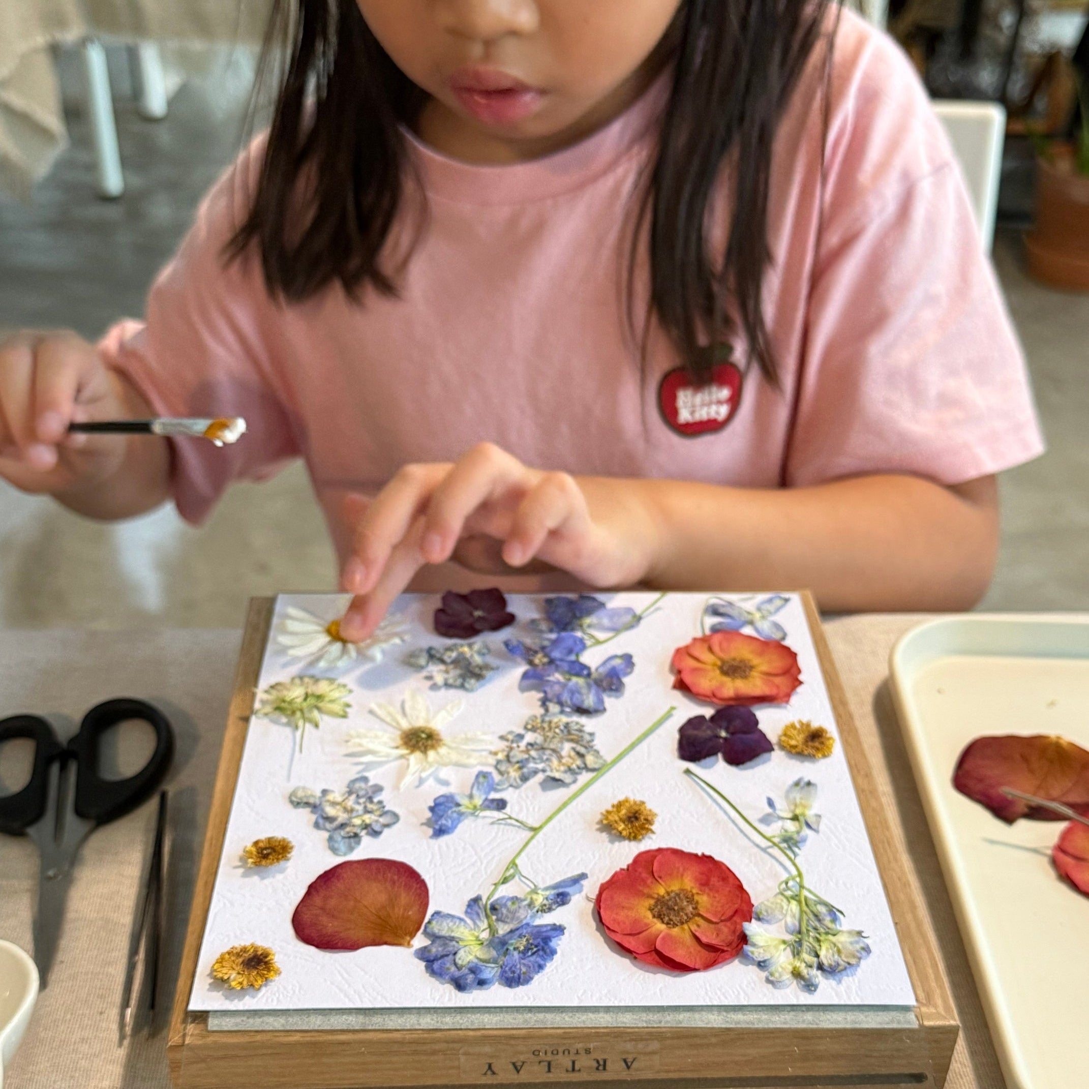 Pressed Flower Art Jamming