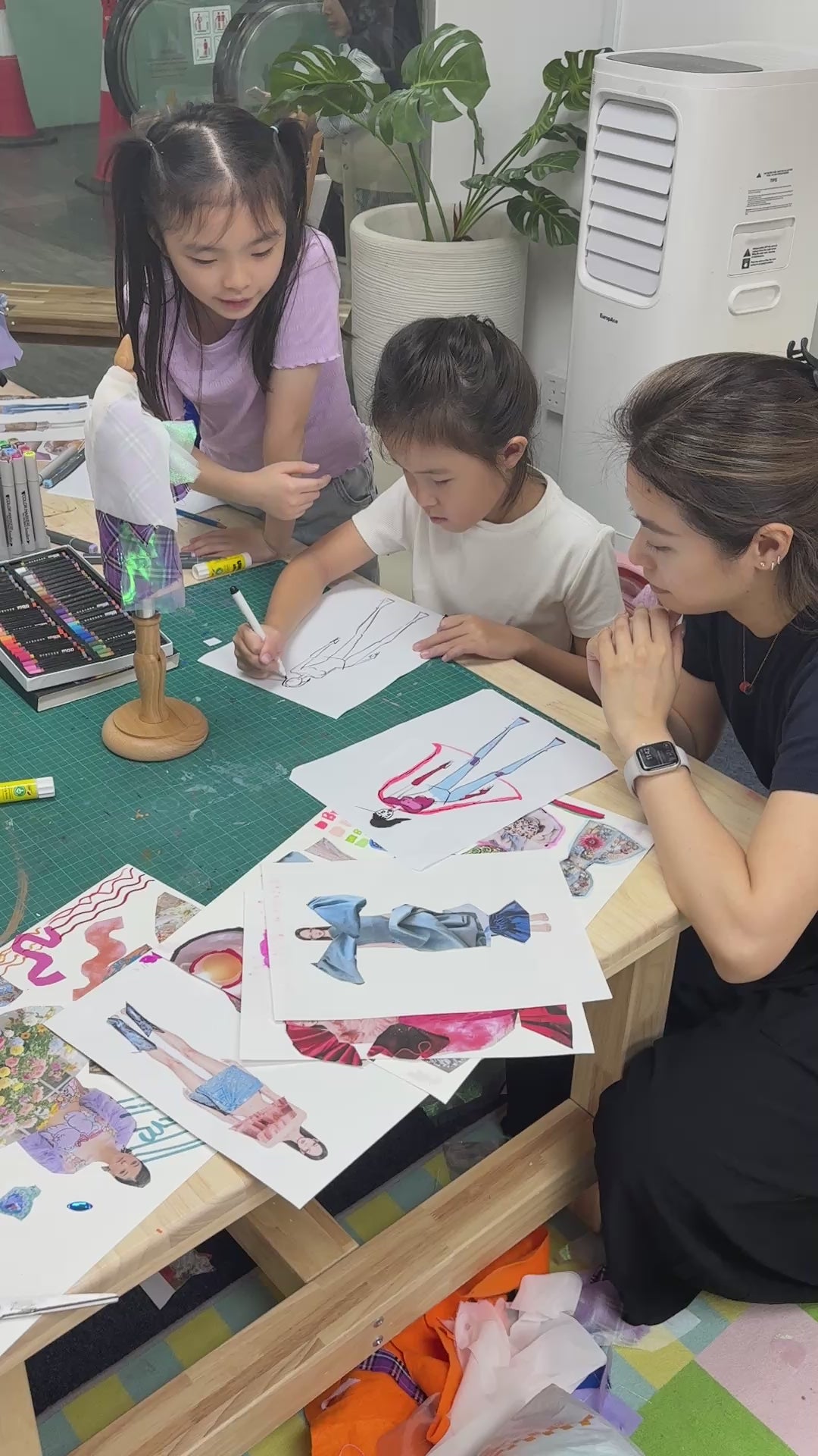 Be a Little Fashion Creator - Collage & Draping Fun